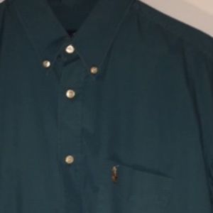 Ralph Lauren Shirts - Vintage Ralph Lauren Button Down Dark Green Ralph Lauren Shirts - Vintage Ralph Lauren Button Down Dark Green